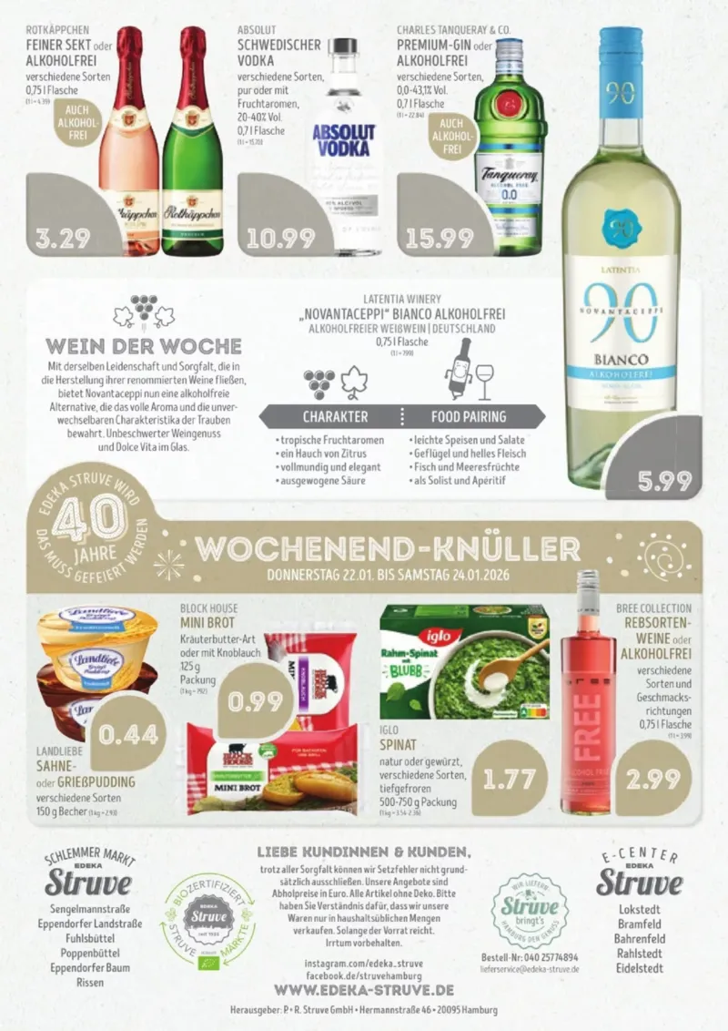 Edeka Struve Prospekt vom 19.01.2026, Seite 16