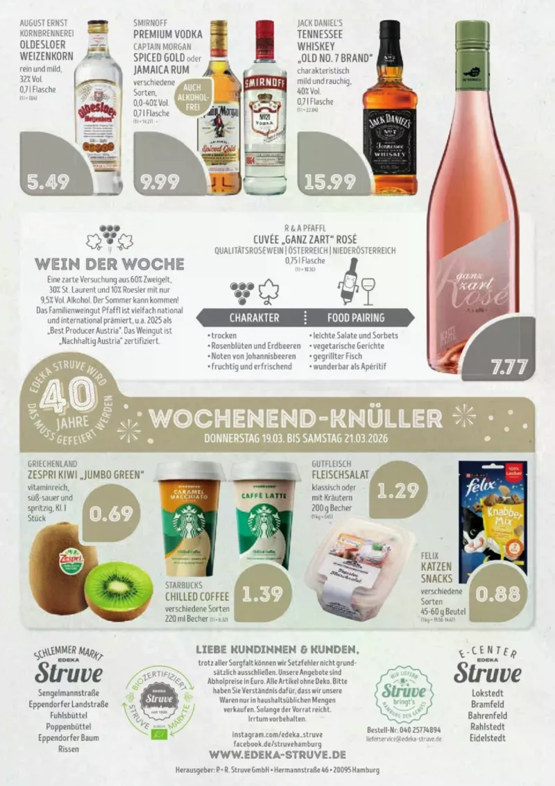 Edeka Struve Prospekt vom 16.03.2026, Seite 18