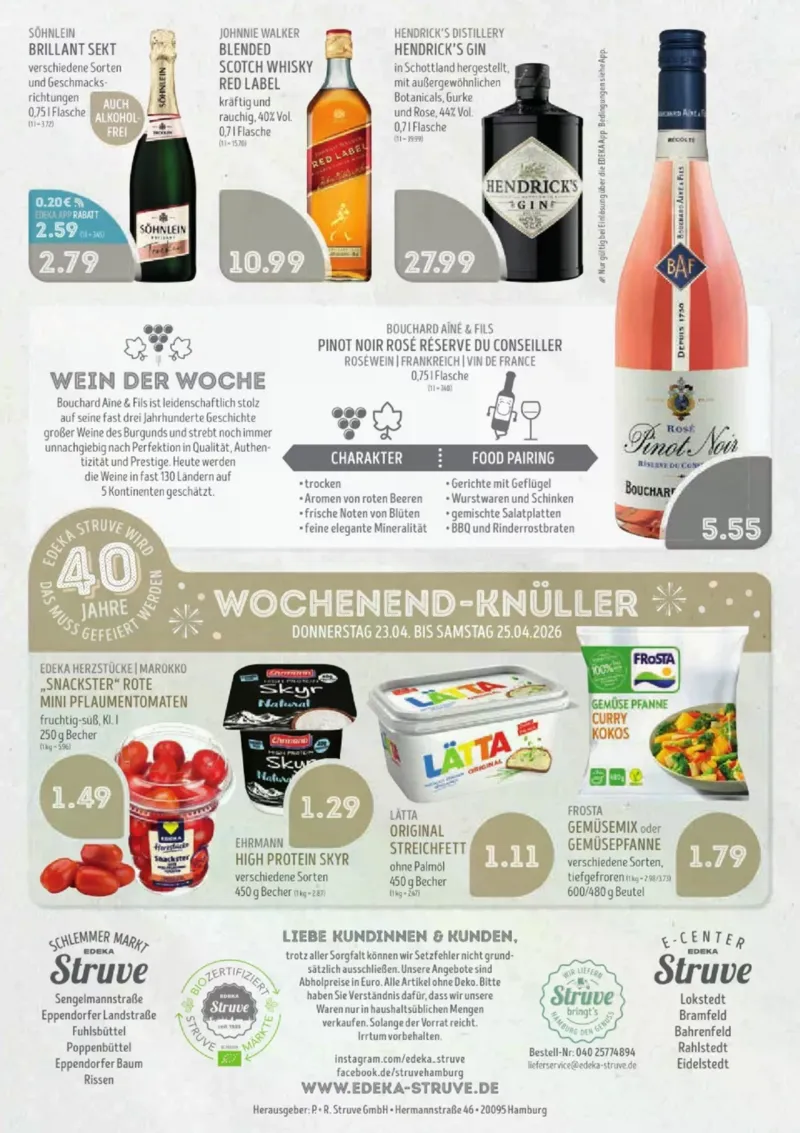 Edeka Struve Prospekt vom 20.04.2026, Seite 18