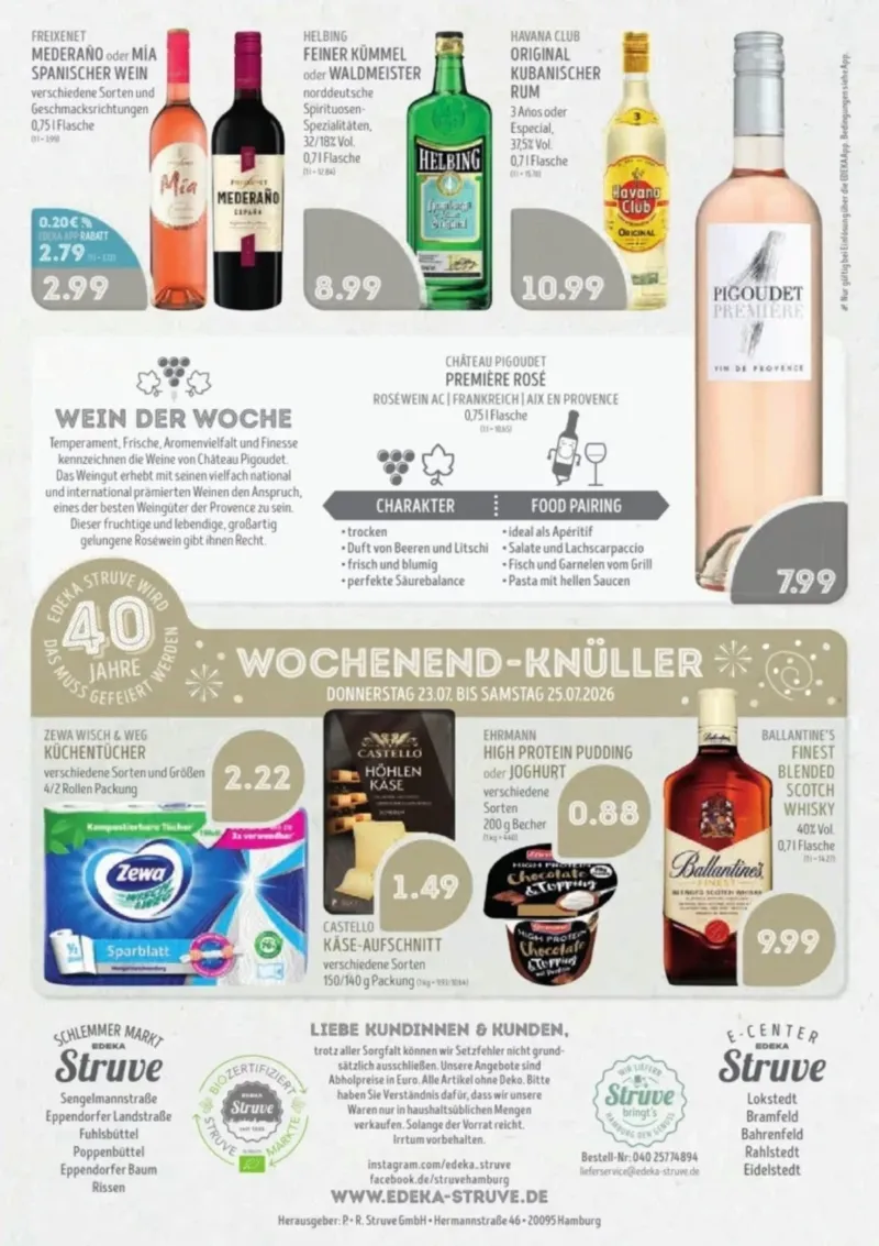 Edeka Struve Prospekt vom 20.07.2026, Seite 16