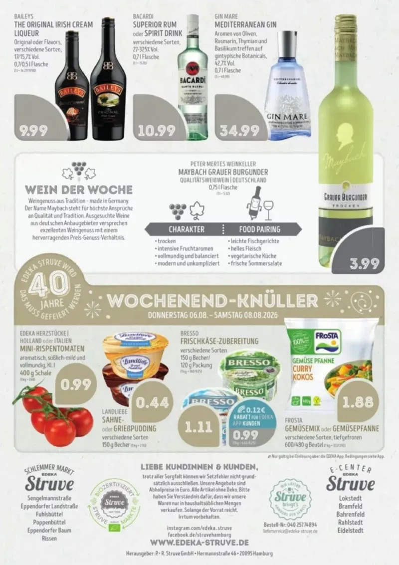 Edeka Struve Prospekt vom 03.08.2026, Seite 16