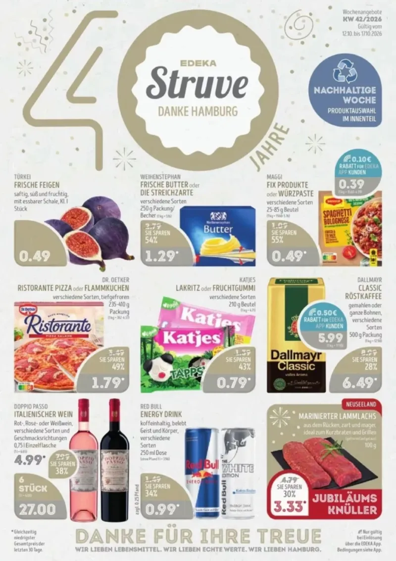 Edeka Struve Prospekt vom 12.10.2026, Seite 1