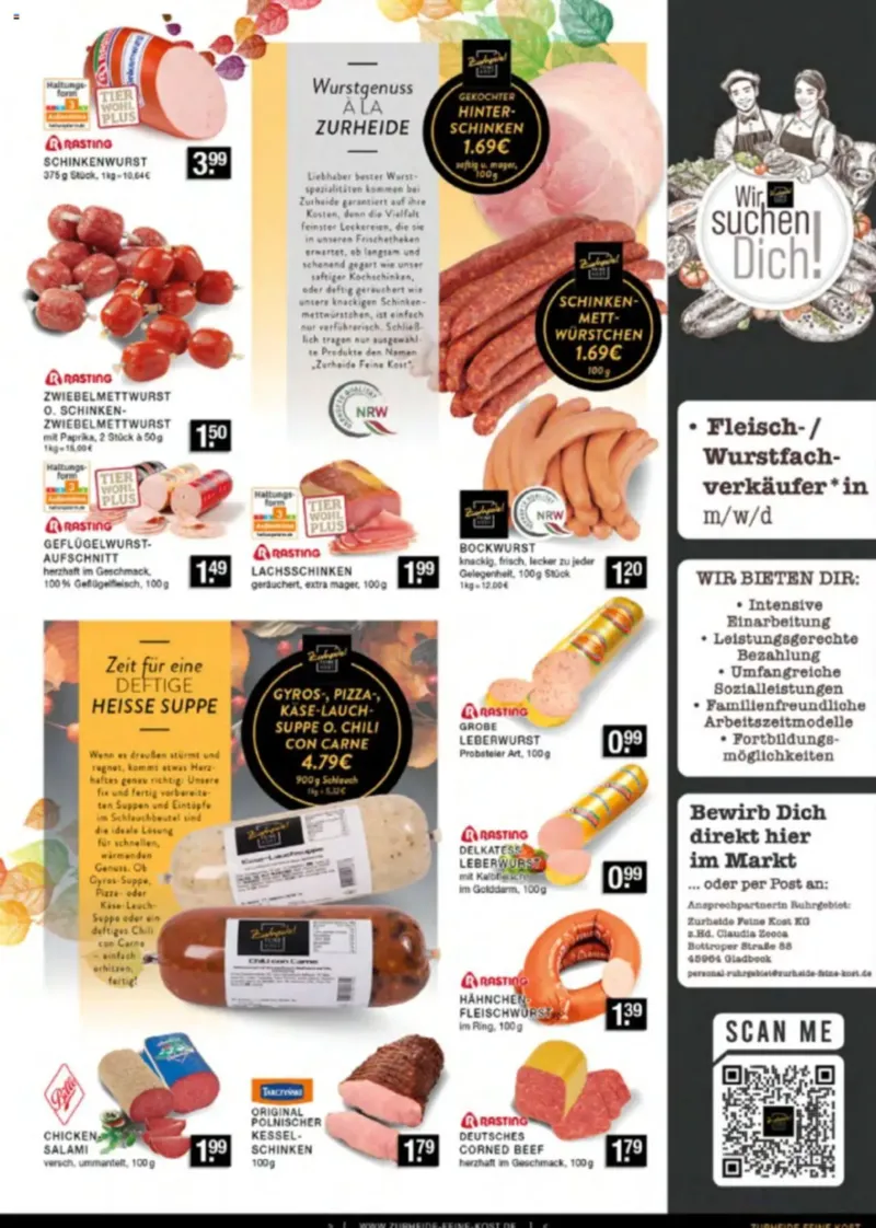 Edeka Zurheide Prospekt vom 20.10.2025, Seite 3 Edeka Zurheide Prospekt vom 20.10.2025, Seite 3