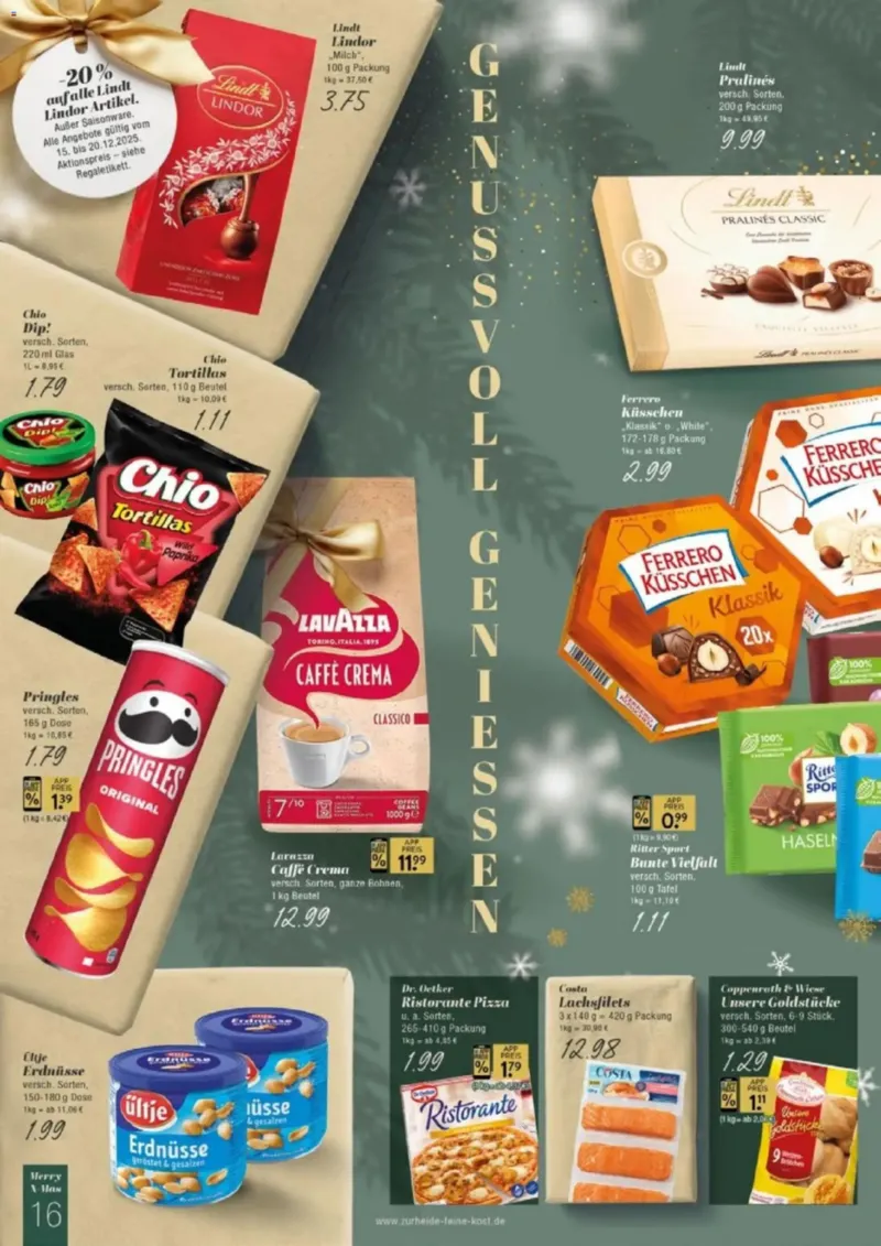Edeka Zurheide Prospekt vom 15.12.2025, Seite 16