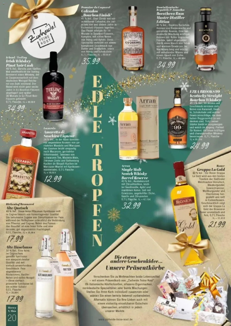 Edeka Zurheide Prospekt vom 15.12.2025, Seite 20