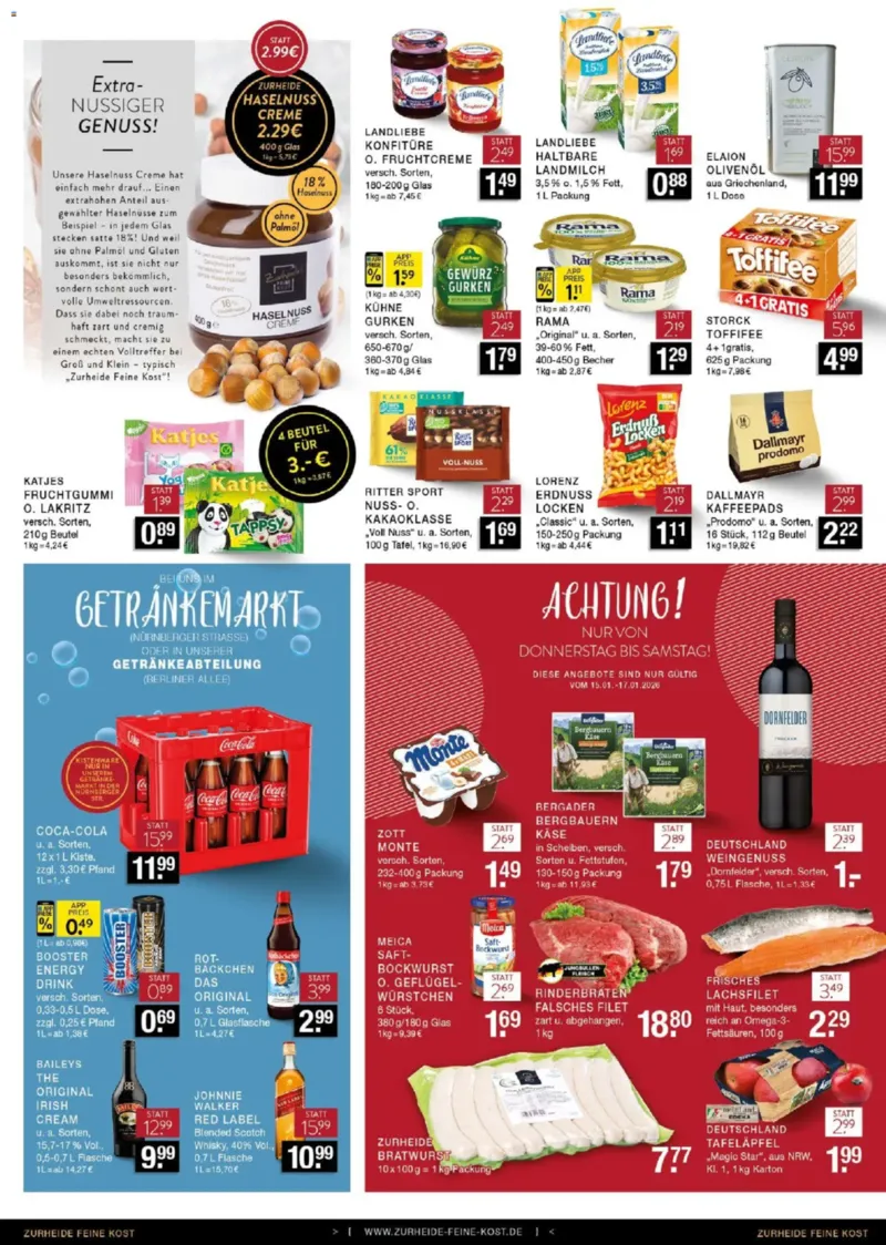 Edeka Zurheide Prospekt vom 12.01.2026, Seite 8