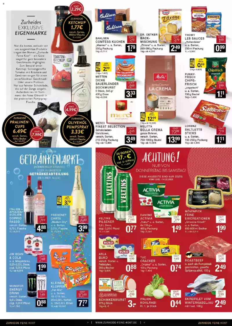 Edeka Zurheide Prospekt vom 09.02.2026, Seite 8