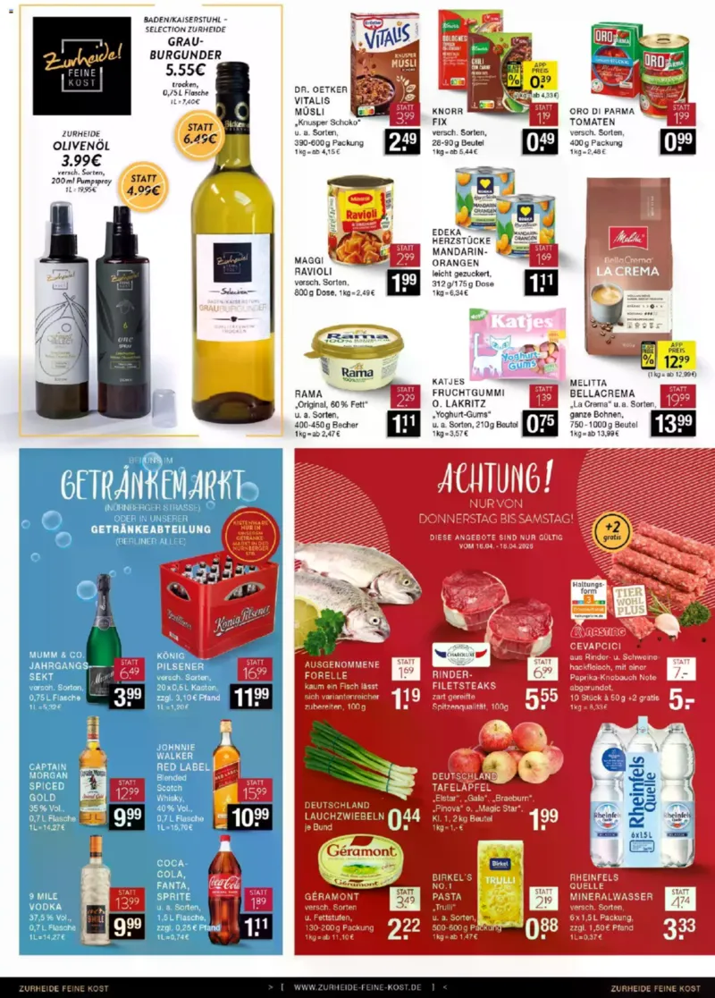 Edeka Zurheide Prospekt vom 13.04.2026, Seite 8