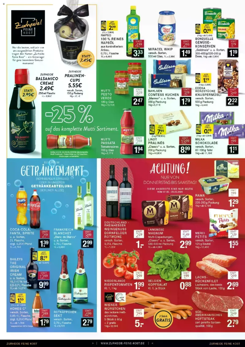 Edeka Zurheide Prospekt vom 04.05.2026, Seite 8