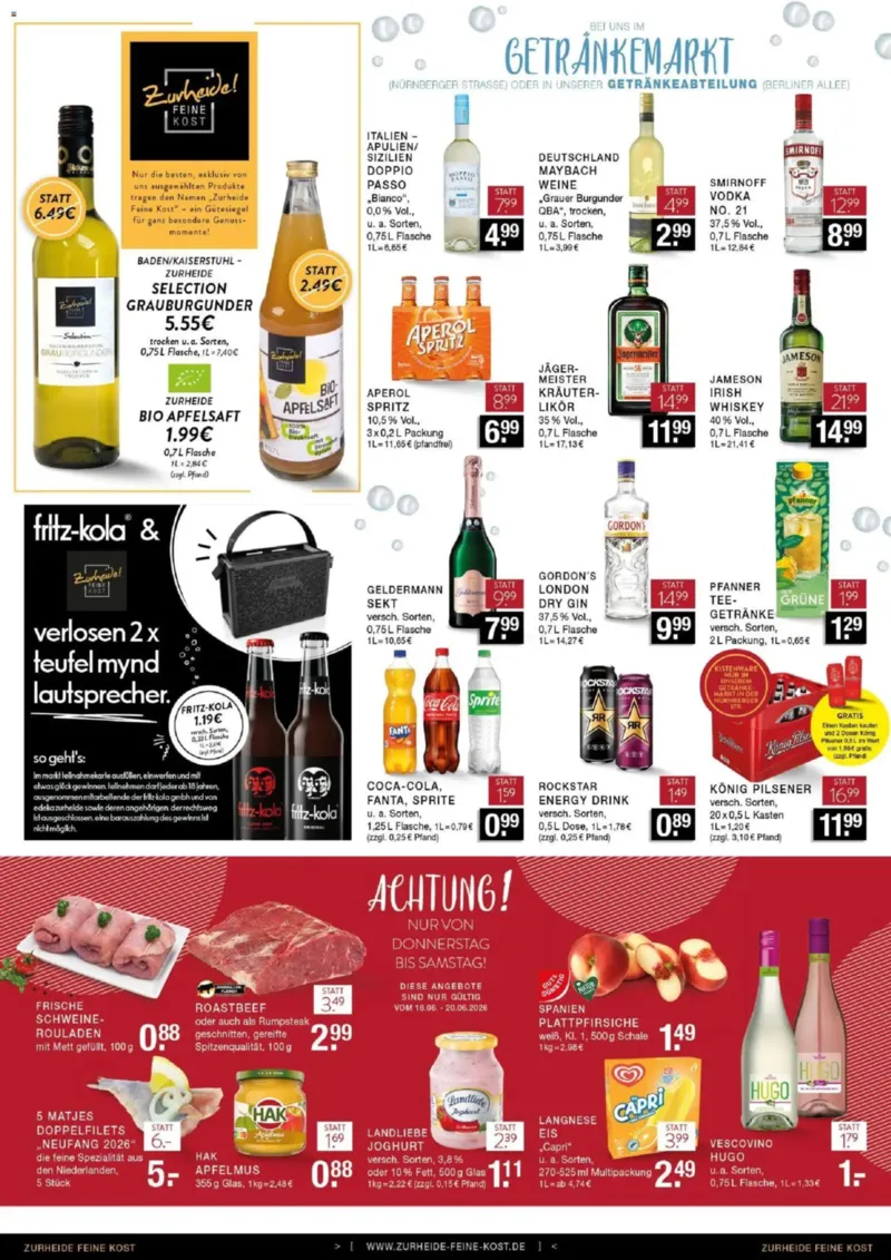Edeka Zurheide Prospekt vom 15.06.2026, Seite 10