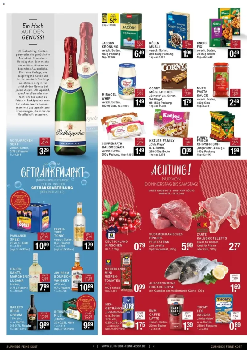 Edeka Zurheide Prospekt vom 03.08.2026, Seite 10