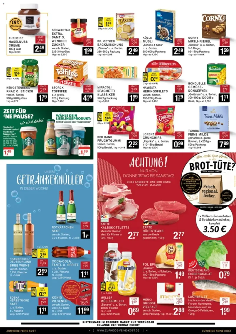 Edeka Zurheide Prospekt vom 21.09.2026, Seite 6