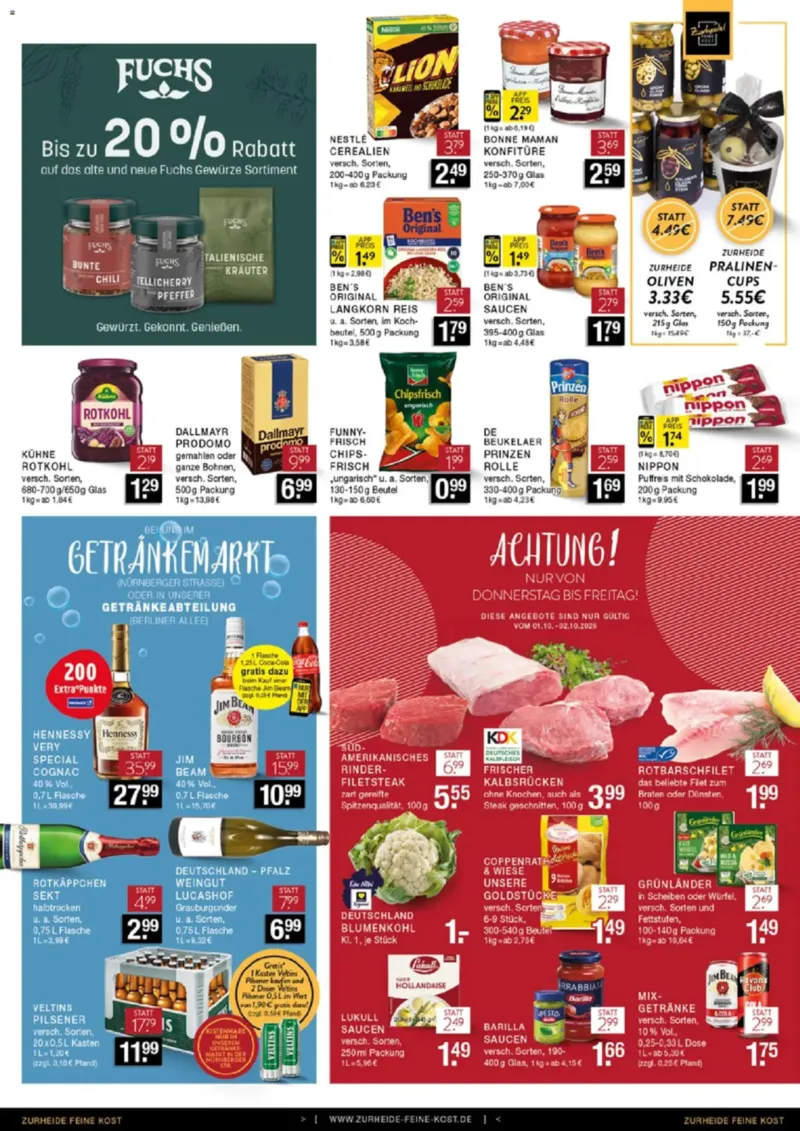 Edeka Zurheide Prospekt vom 28.09.2026, Seite 8