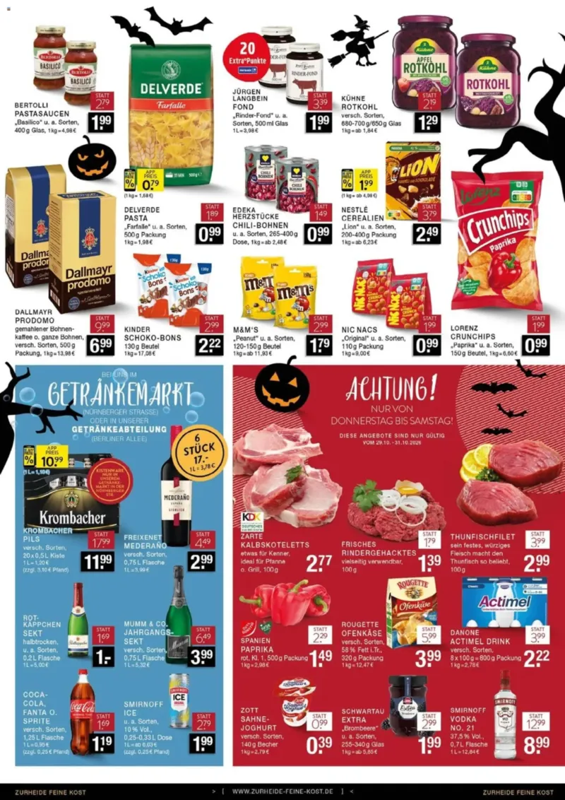 Edeka Zurheide Prospekt vom 26.10.2026, Seite 8