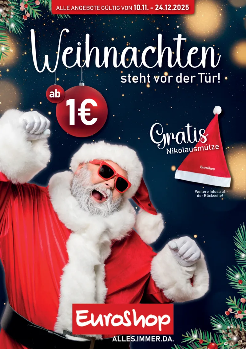 EuroShop Prospekt vom 10.11.2025, Seite 1