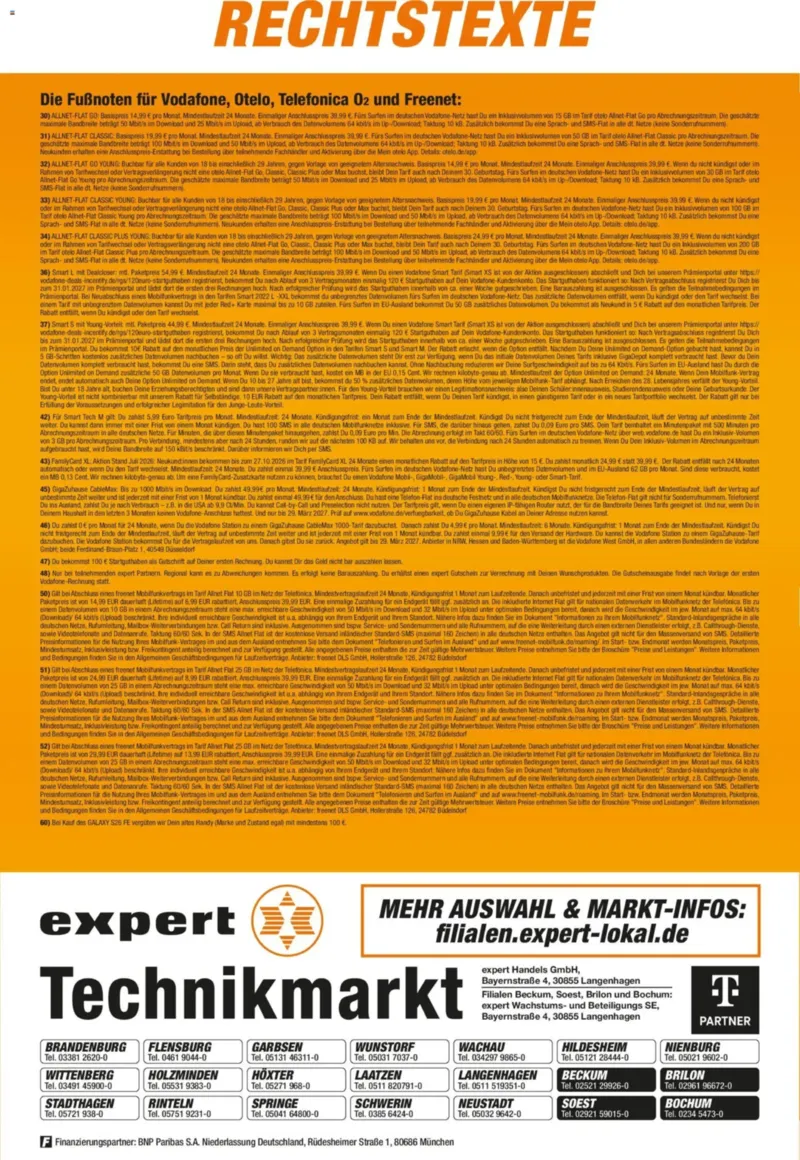 expert Prospekt vom 01.10.2026, Seite 32
