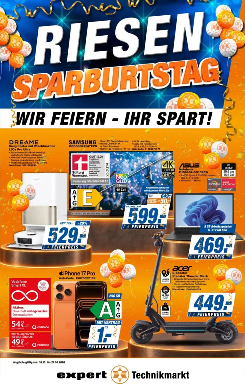 expert Prospekt vom 16.10.2026, Seite 1