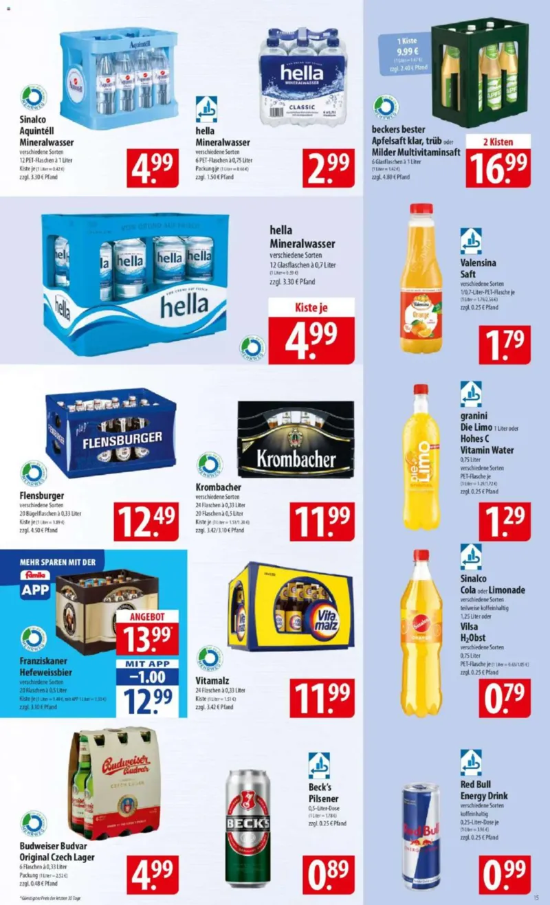 Famila Prospekt vom 03.11.2025, Seite 15