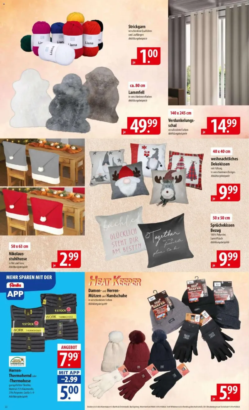 Famila Prospekt vom 03.11.2025, Seite 22