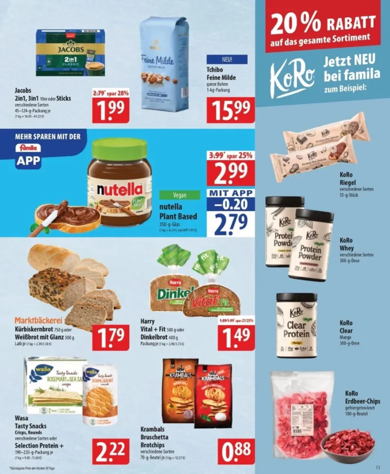 Famila Prospekt vom 17.11.2025, Seite 13