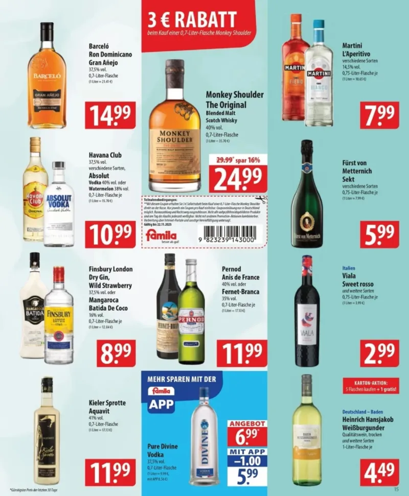 Famila Prospekt vom 17.11.2025, Seite 15