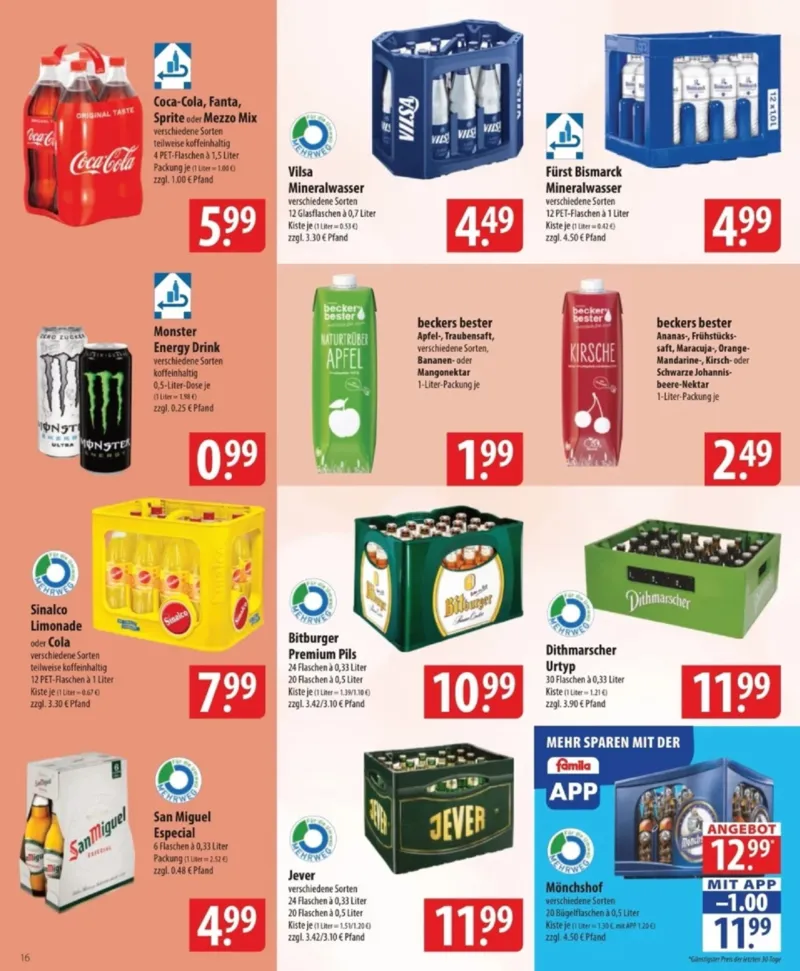 Famila Prospekt vom 17.11.2025, Seite 16