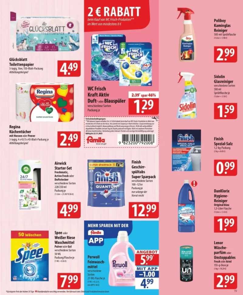 Famila Prospekt vom 17.11.2025, Seite 19