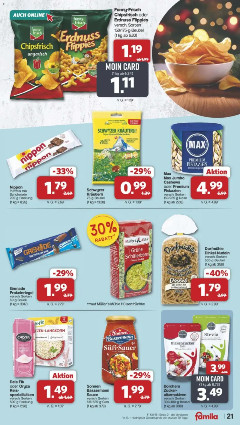 Famila Prospekt vom 24.11.2025, Seite 22