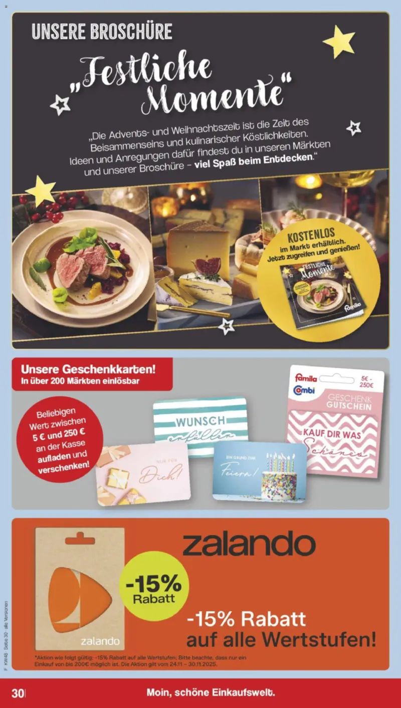 Famila Prospekt vom 24.11.2025, Seite 32