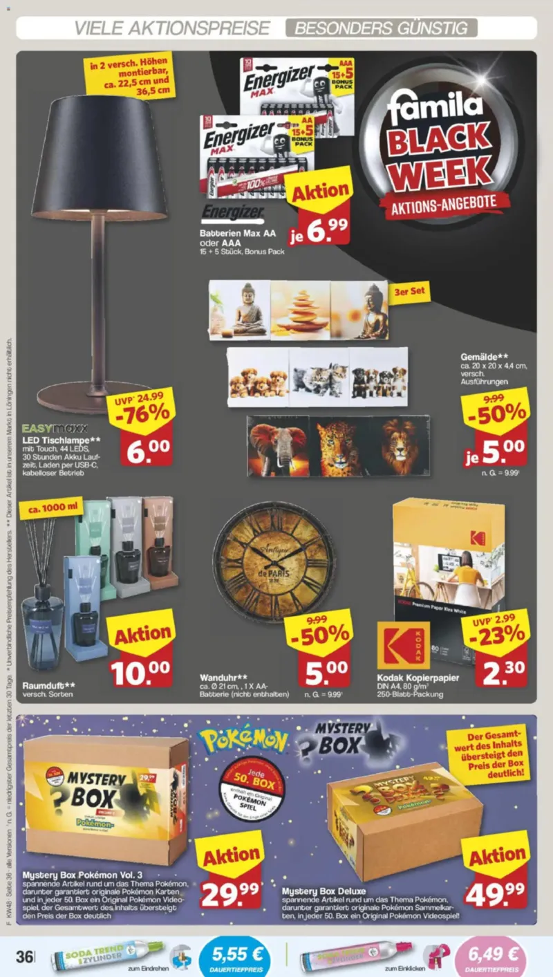 Famila Prospekt vom 24.11.2025, Seite 38