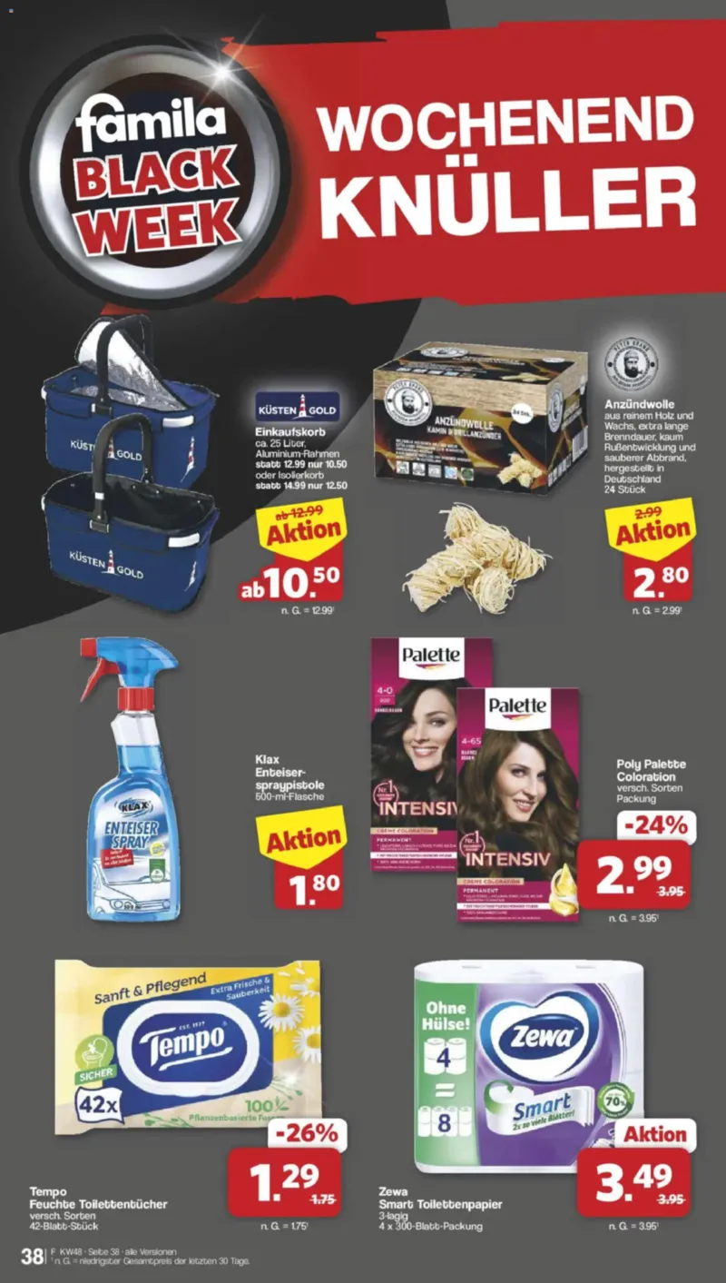 Famila Prospekt vom 24.11.2025, Seite 40