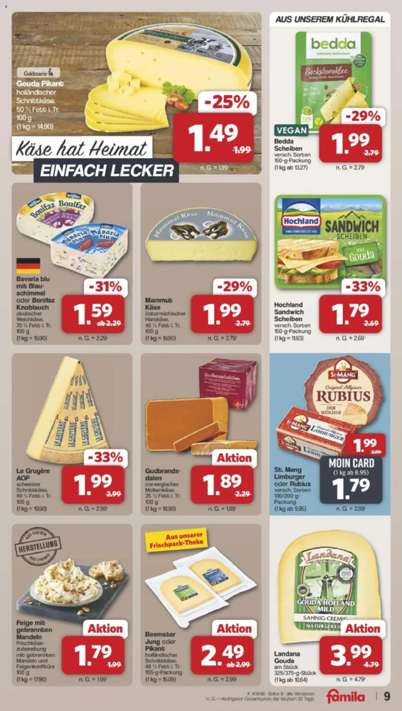 Famila Prospekt vom 24.11.2025, Seite 9