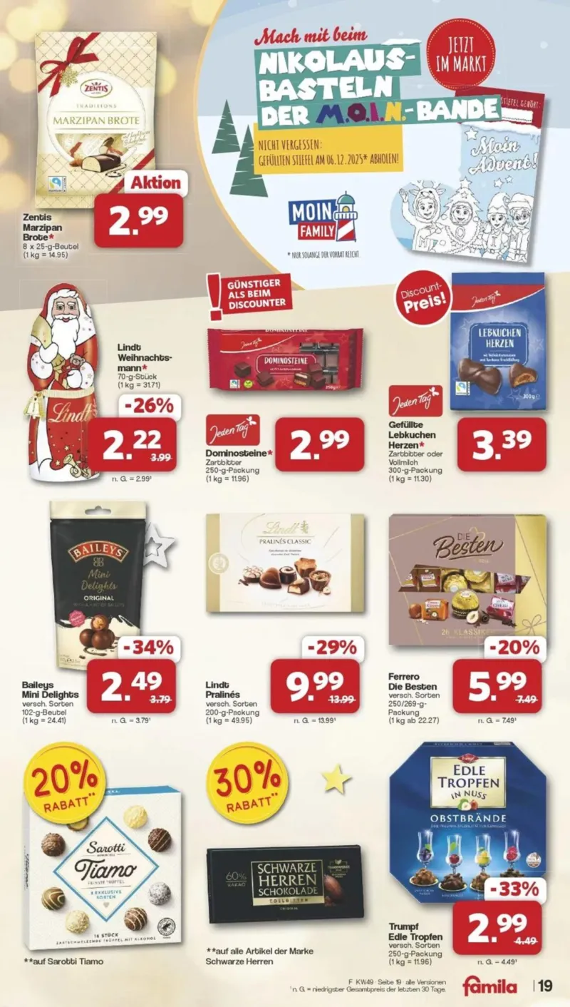 Famila Prospekt vom 01.12.2025, Seite 19