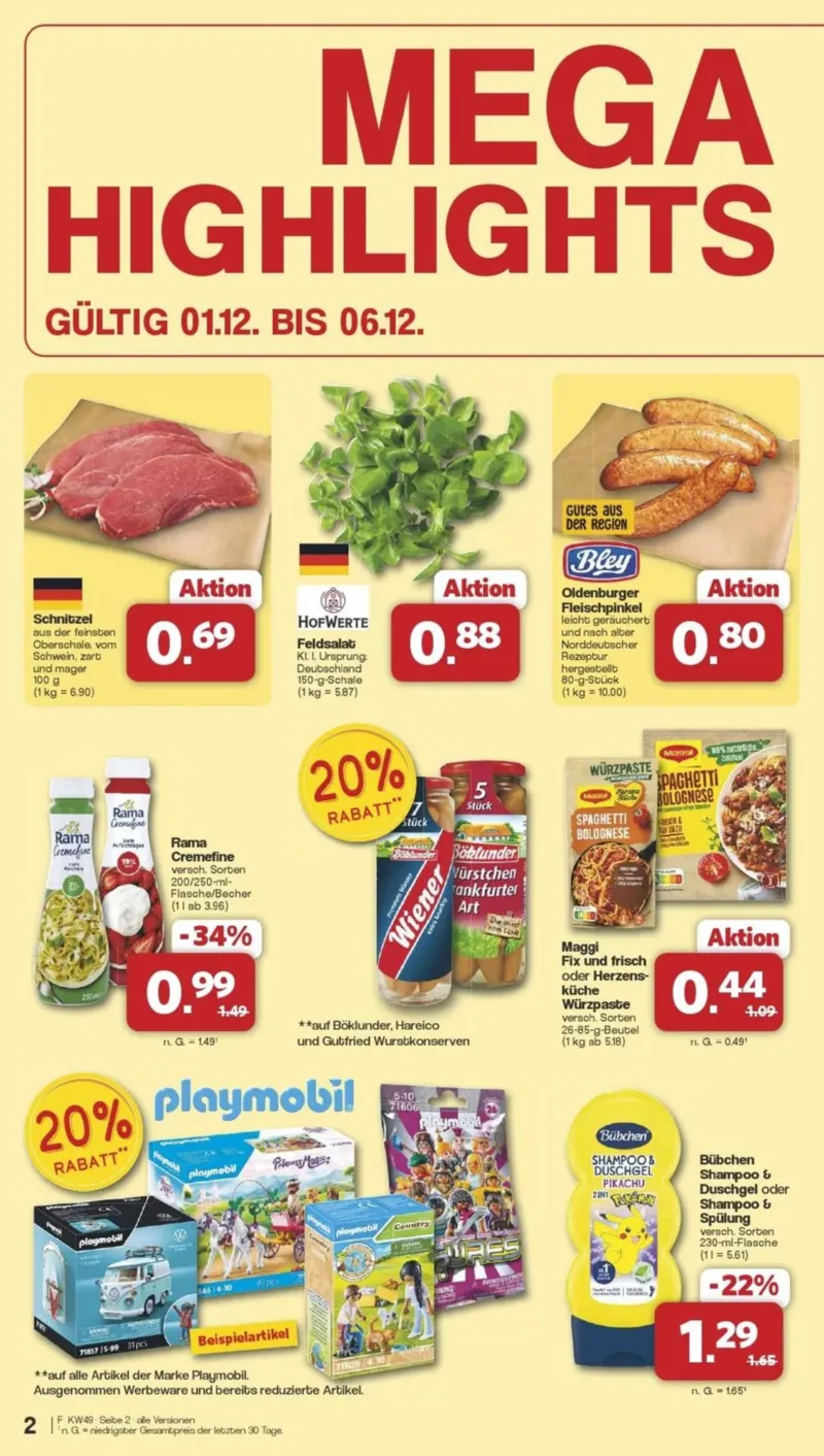 Famila Prospekt vom 01.12.2025, Seite 2