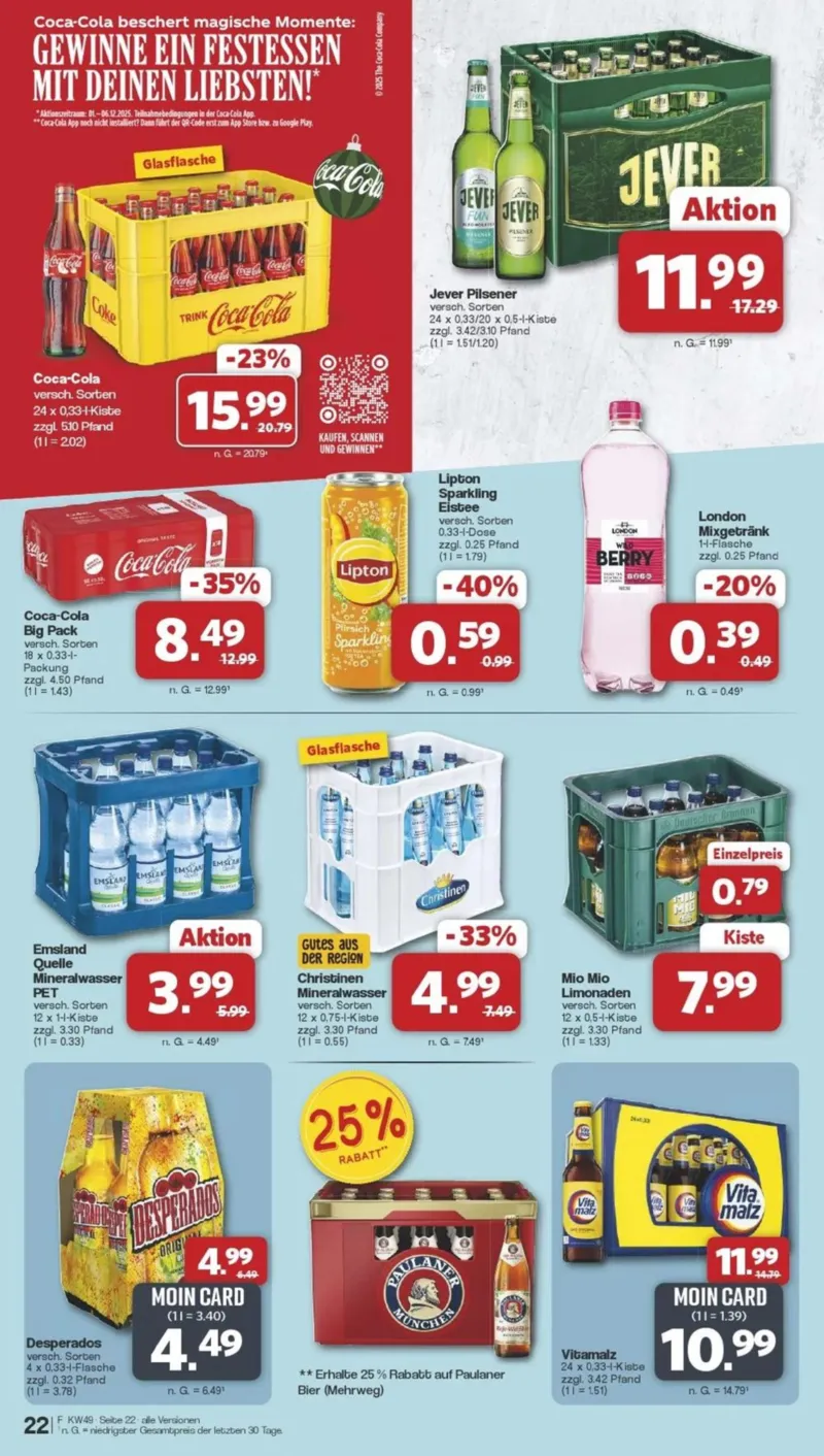 Famila Prospekt vom 01.12.2025, Seite 22