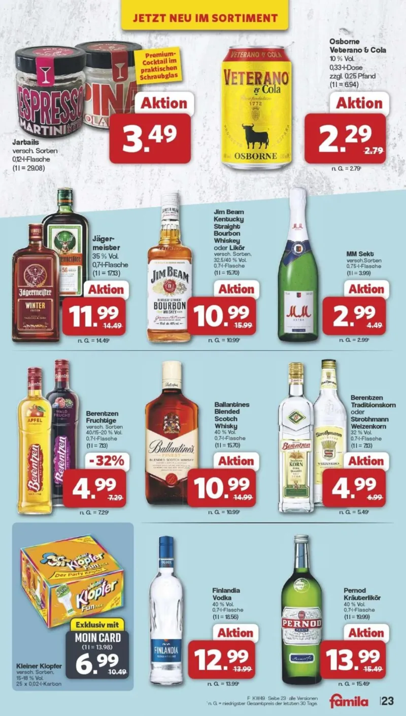 Famila Prospekt vom 01.12.2025, Seite 23