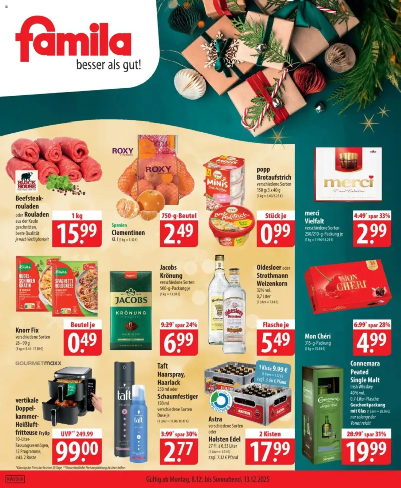 Famila Prospekt vom 08.12.2025, Seite 1