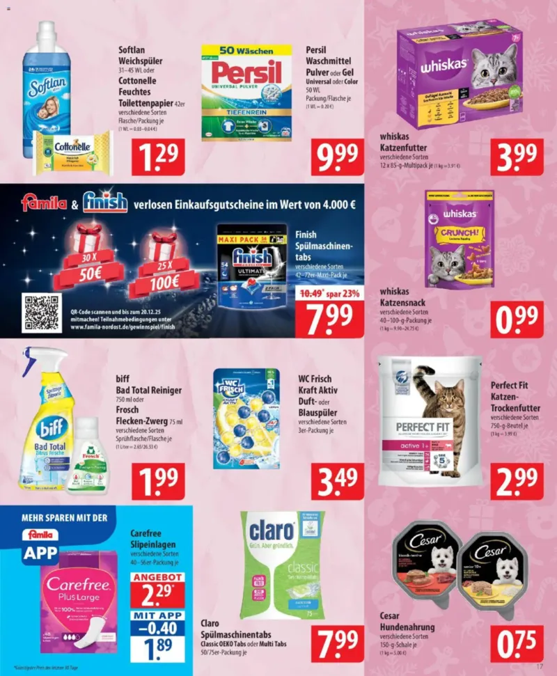 Famila Prospekt vom 08.12.2025, Seite 17