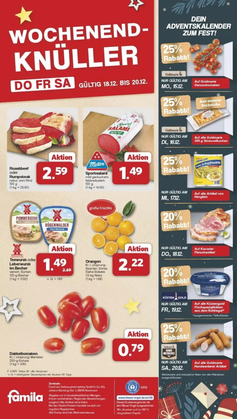 Famila Prospekt vom 15.12.2025, Seite 44