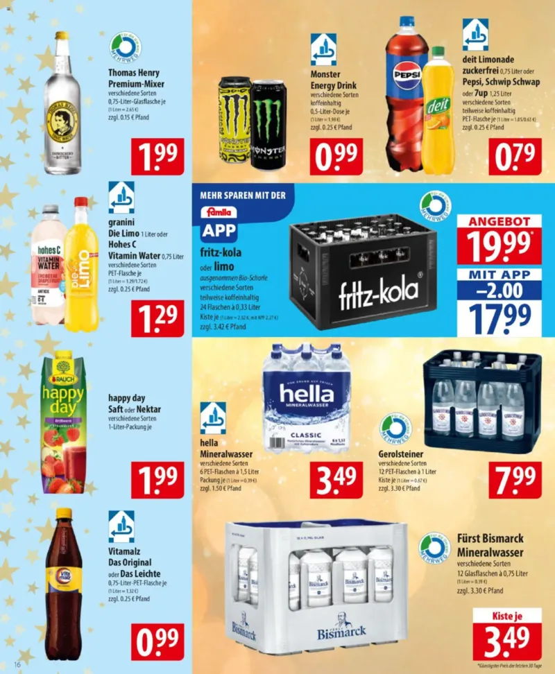 Famila Prospekt vom 22.12.2025, Seite 16