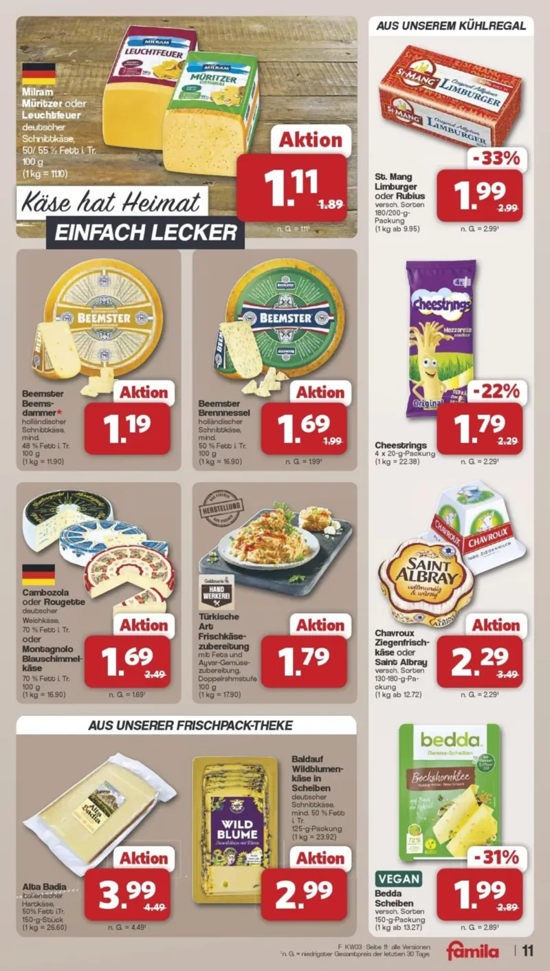 Famila Prospekt vom 12.01.2026, Seite 11