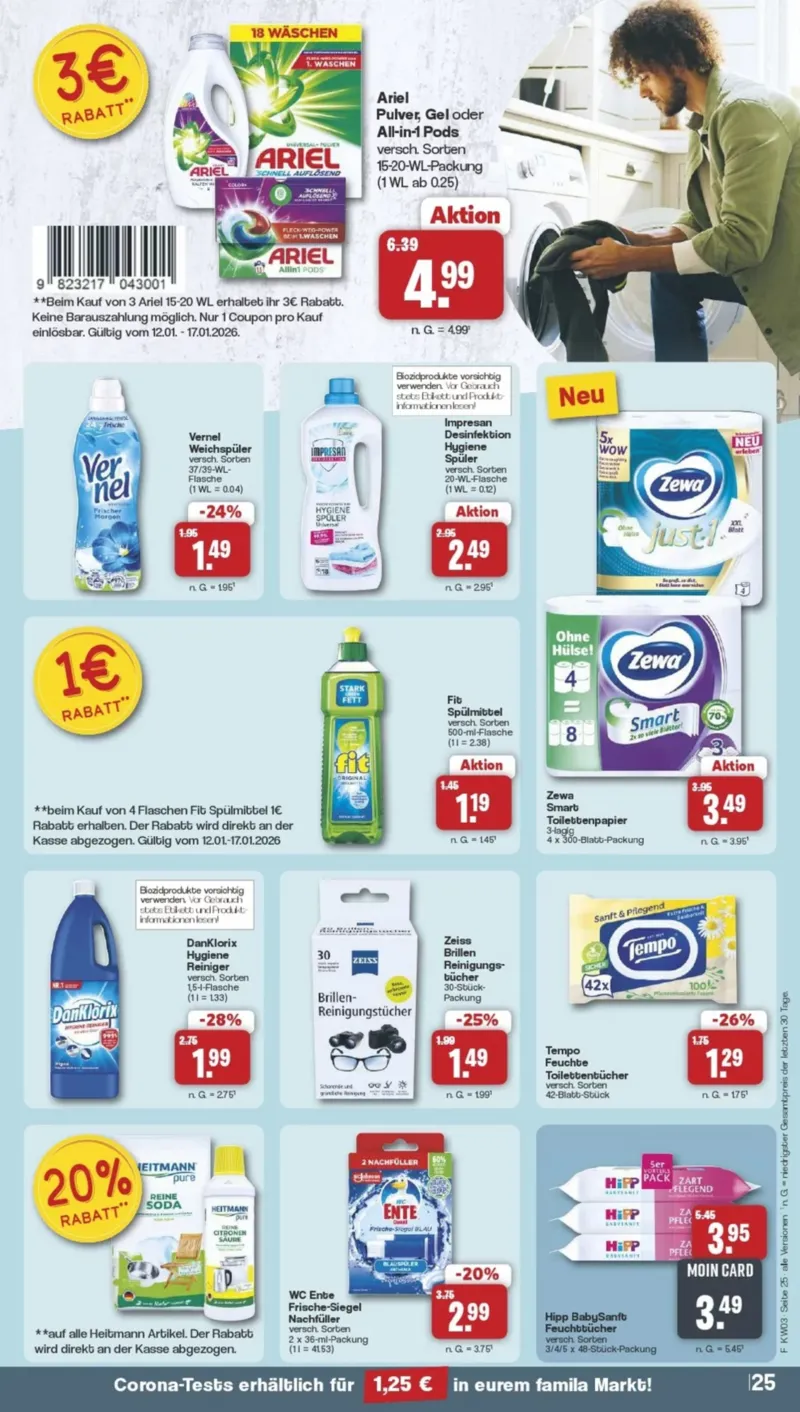 Famila Prospekt vom 12.01.2026, Seite 25