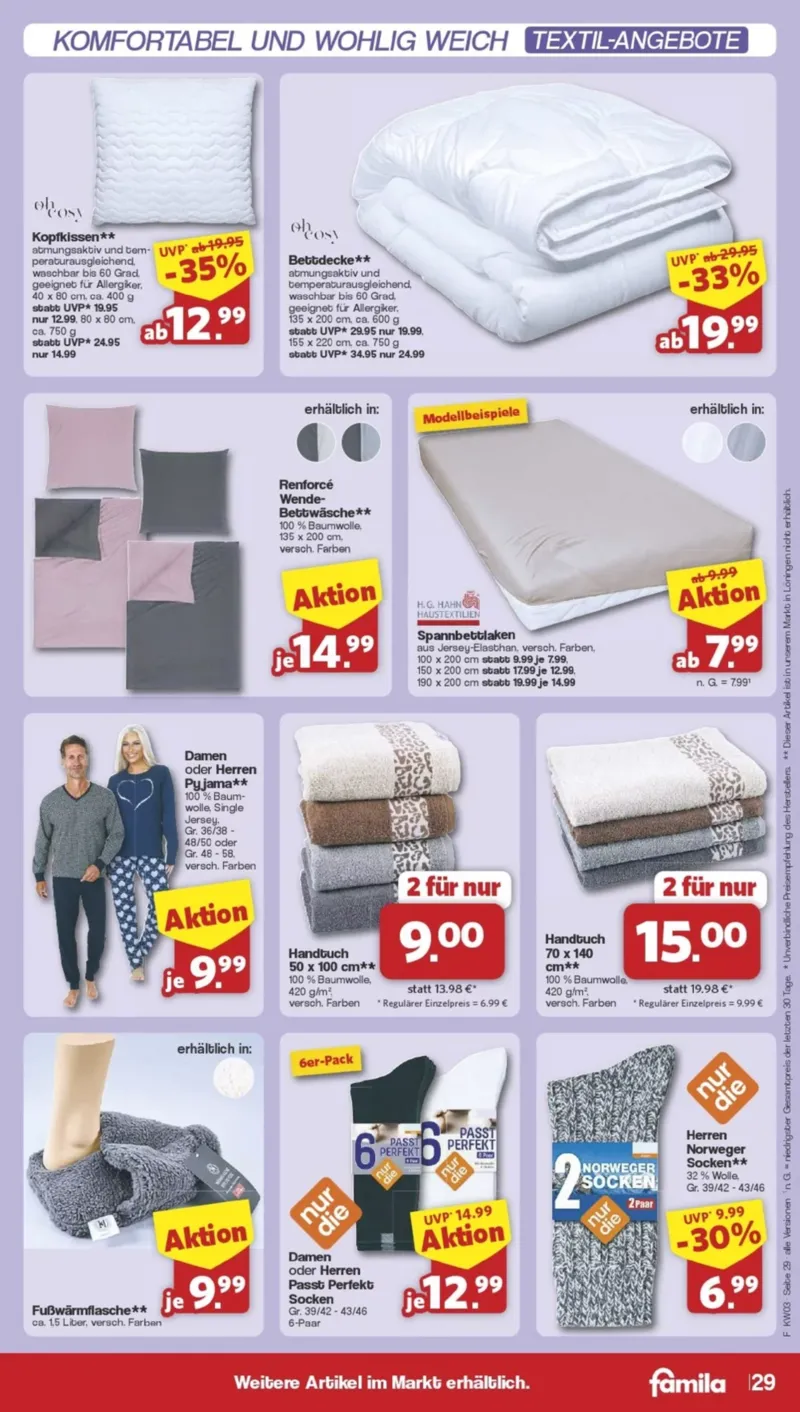 Famila Prospekt vom 12.01.2026, Seite 29