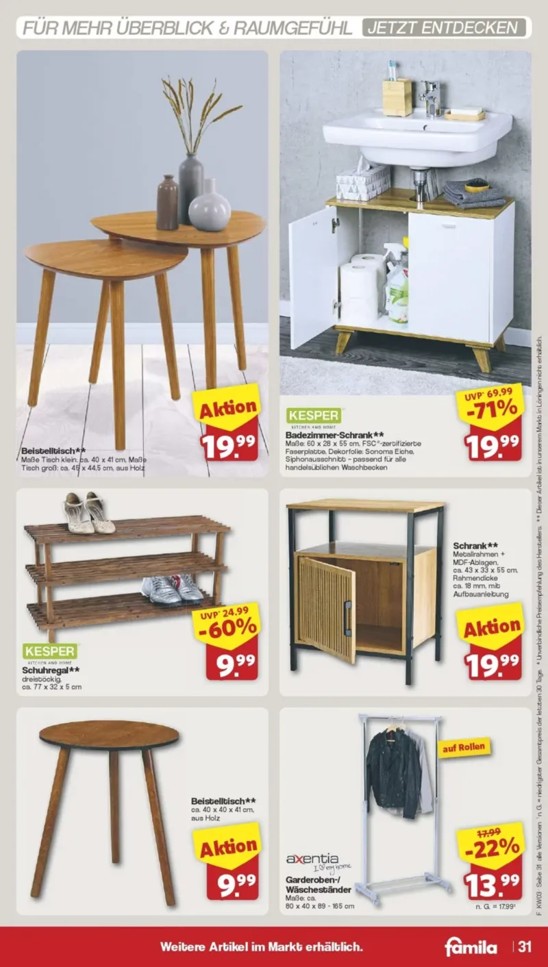 Famila Prospekt vom 12.01.2026, Seite 31