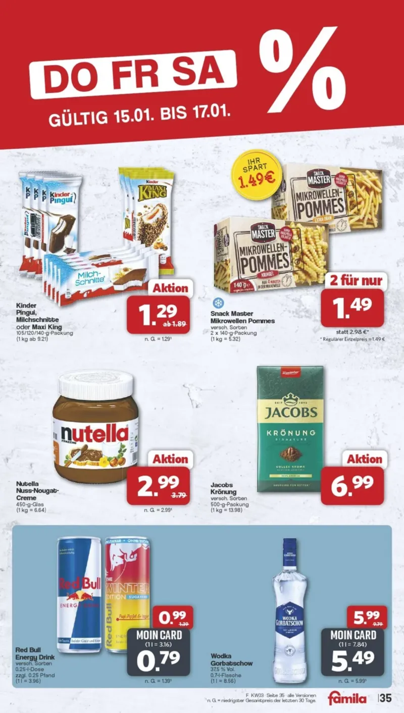 Famila Prospekt vom 12.01.2026, Seite 35