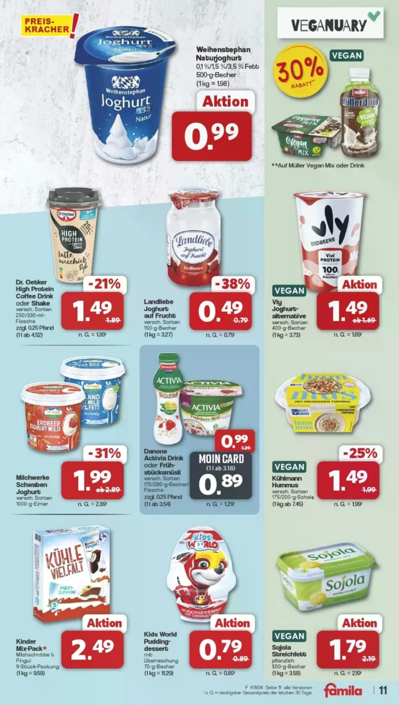 Famila Prospekt vom 19.01.2026, Seite 11