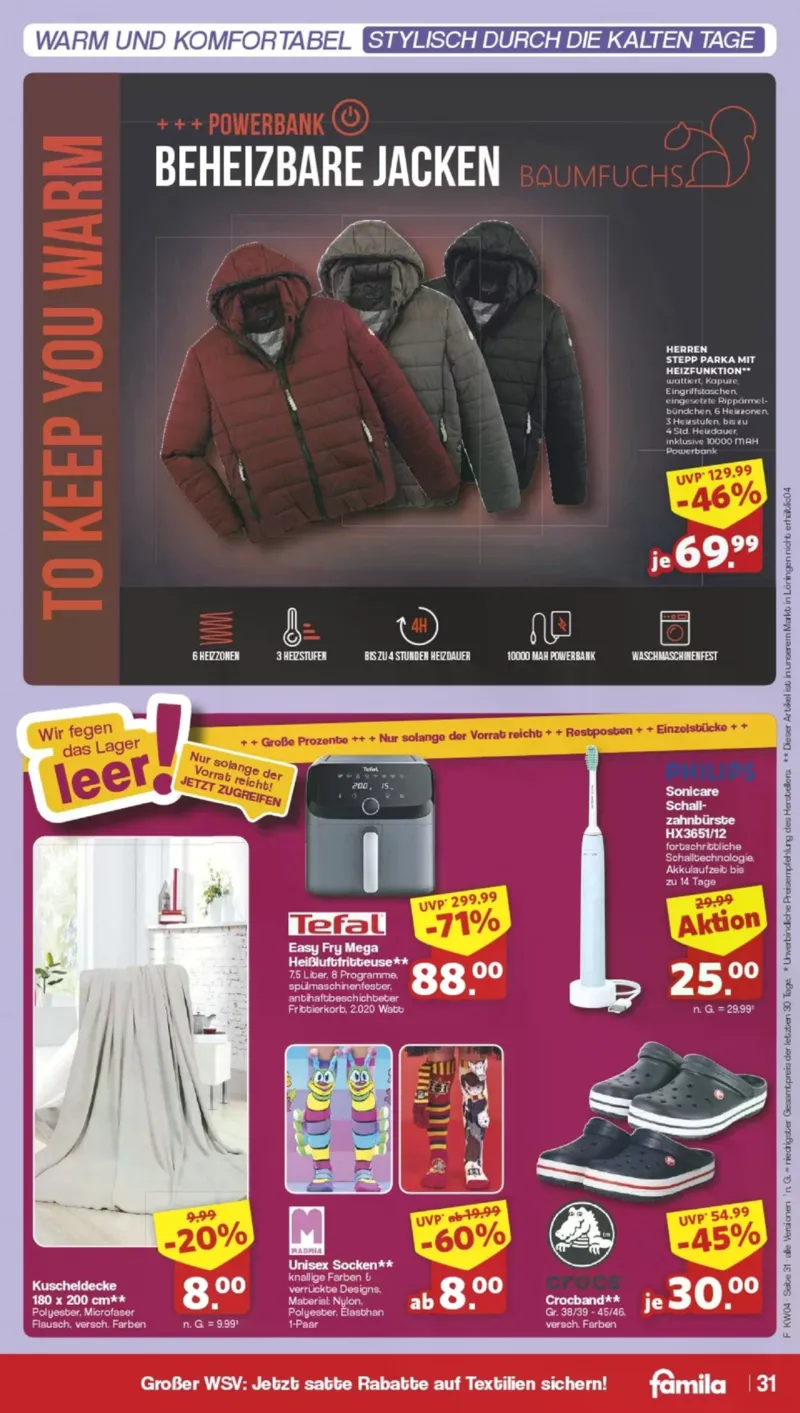 Famila Prospekt vom 19.01.2026, Seite 31