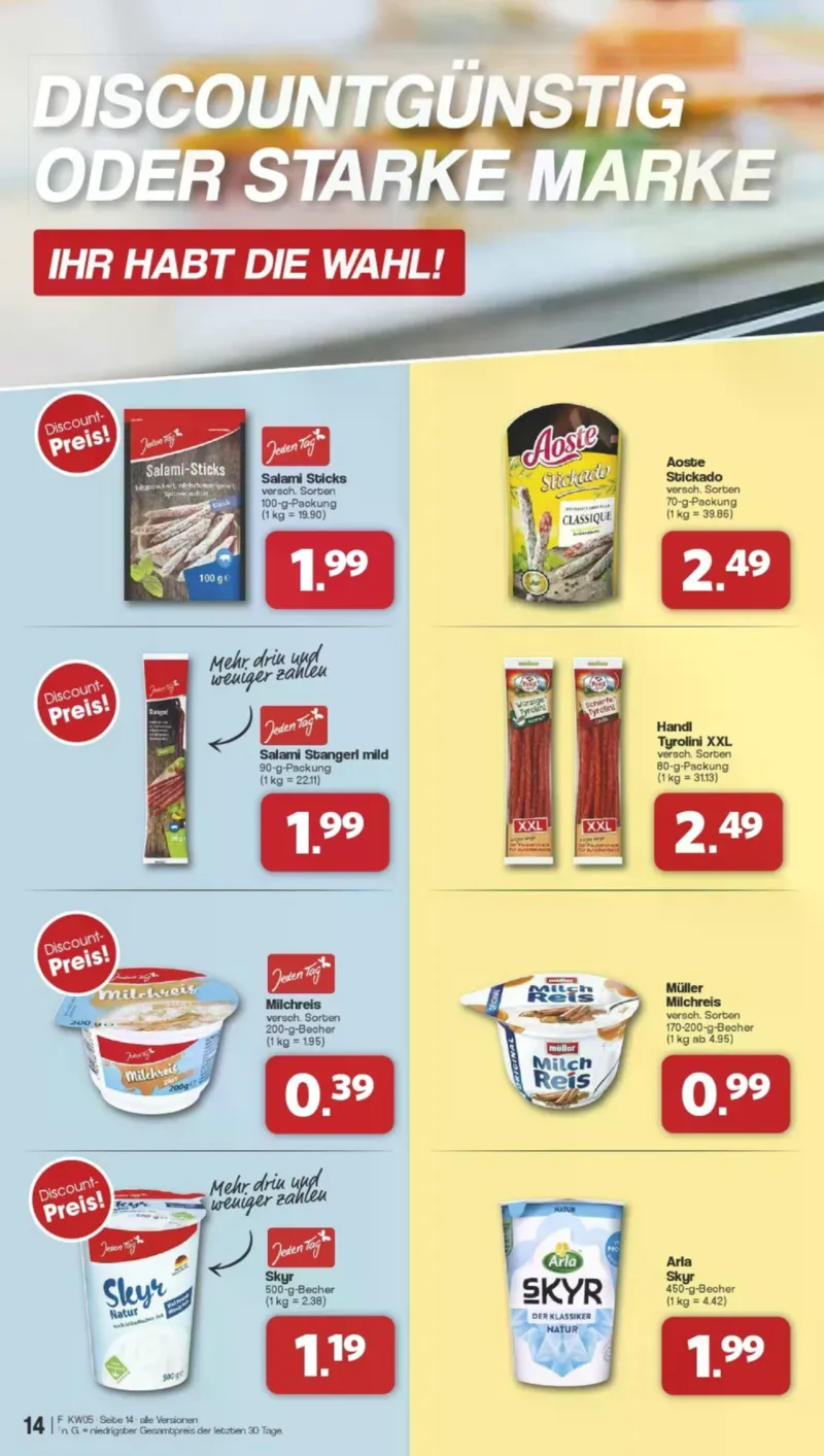 Famila Prospekt vom 26.01.2026, Seite 14