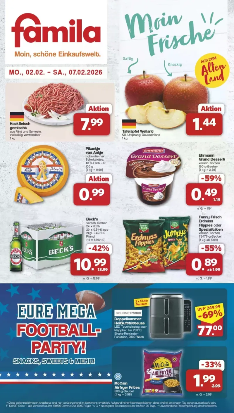 Famila Prospekt vom 02.02.2026, Seite 1