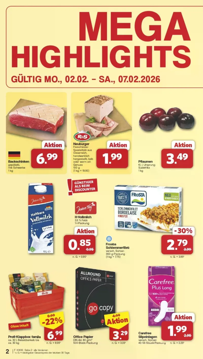 Famila Prospekt vom 02.02.2026, Seite 2